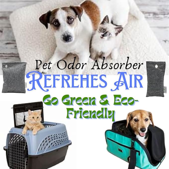 Charcoal odor absorber, Charcoal Air Purifying Bags, Odor Absorber, Air Purifying Bags for Home, Closet Air Freshener, Odor Eliminator for Car, Shoes & Gym bags. Premium Qulity and a Large Quantity.