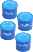 Viccolor Air Freshener Marine Squash Scent 4-Pack (fragrance of refreshing lemon lime squash and bracing sea wind), Stylish elegant design, Gracious blue color