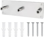 Foam Cannon Holder Pressure Washer Wall Mount Bracket Pressure Washer Nozzle Tips and Extension Wands Storage Organizer Car Wash Accessories Stainless Steel Tool Rack