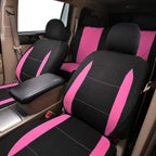 Flying Banner Car Seat Covers Front Seats Rear Bench Polyester car seat Protectors Easy installations Rear Bench Split Classic Man Lady Truck