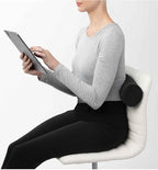 Brookstone Free Form Travel Pillow - Lightweight Flexible Memory Foam Travel Neck Pillow for Sleeping, Car, Airplane & Travel Support, Size: One Size, Black