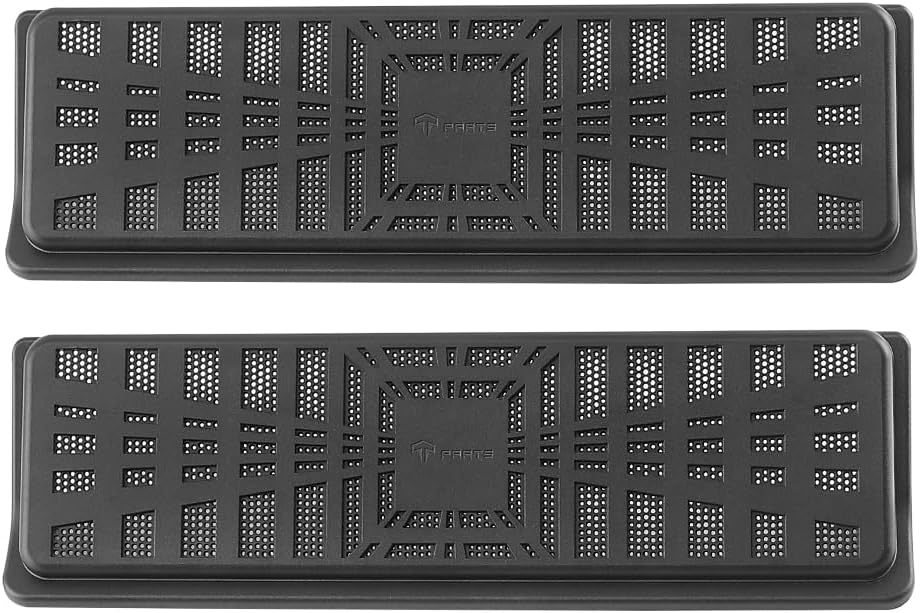 TPARTS Under Seat Vent Cover for Tesla Model Y Air Condition Outlet Protector Rear Seat Car Air Vent Accessories (Not Fit for New Model Y Juniper)