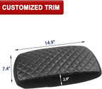 KBH Center Console Armrest Cover for Toyota Camry 2007 2008 2009 2010 2011, Middle Console Lid Protector, Arm Rest Pad Accessories, Anti-Scratch, Vinyl Leather, Black
