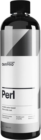 CARPRO PERL Plastic & Rubber Protectant - [Plastic, Engine, Rubber, Leather] - Concentrated Tire Dressing, Water Based UV Protection, Satin Finish - 500ml (17oz)