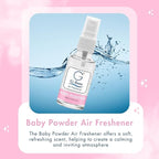G's Breeze Baby Powder Air Freshener - Soft & Soothing Fresh Baby Powder Scent - Ideal for Nurseries, Bedrooms, Living Rooms & More - Elevate Your Space with Comforting Aroma