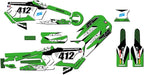 16eDRIVE Fly Racing Green Senge Graphics Kit Compatible with Stacyc