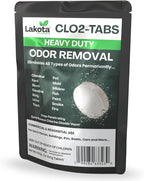 Chlorine Dioxide Heavy-Duty Fogger Deodorizing Kit, Professional Strength Odor Remover For Car, Home, RV, Room, Garage. Scent Bomb Air Freshener & Deodorizer. Easy to Use Kit Eliminates All Odors!