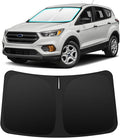 INSAUTO Custom Fit Windshield Sun Shade Accessories for Ford Escape 2013-2019, Foldable Front Window Sunshade, UV & Heat Reflector, Keeps Interior Cool, Includes Storage Bag