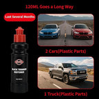 Restorer for Cars Revive Faded Plastic, Rubber Vinyl Ultimate Solution for Car Trim Restoration Protection Plastic Restorer- Ultimate Car Detailing Solution - Resists Water, UV Rays, Dirt (2.Pack)