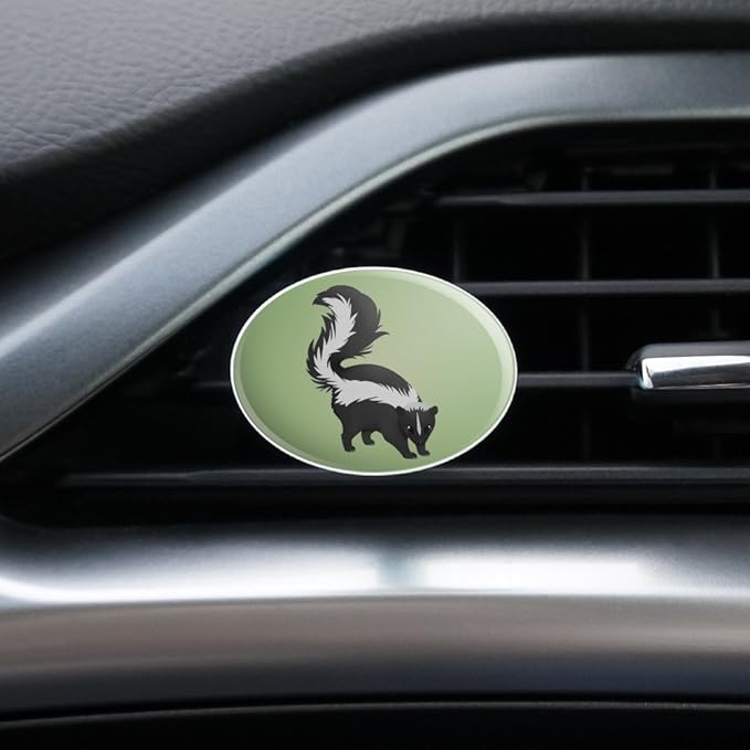 GRAPHICS & MORE Skunk Posing Car Air Freshener Vent Clip - Citrus Blossom Scent