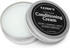 Clyde's™ Leather Conditioning Cream | All Natural, Non Toxic Formula | Restore & Repair Sofas, Car Seats, Shoes and More