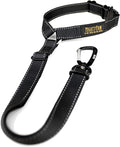 Mighty Paw Dog Seat Belt For Car Headrest - Distraction Free Driving, Heavy-Duty Aviation Grade Aluminum Carabiner, and Tactical Buckle.Adjustable Dog Seatbelt Harness for Small, Medium and Large Pets