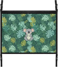 Koala Palm Leaf Car Seat Organizer Roof Storage Tidy Pouch Pocket Car Travel Accessories Suitable for Cars, SUVs