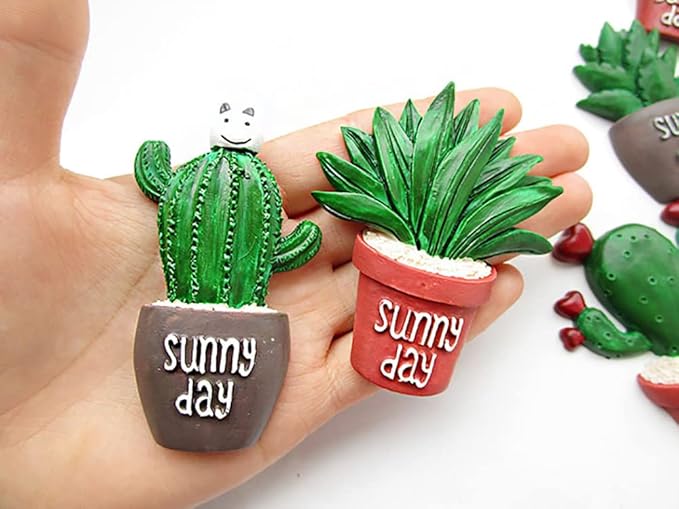 Cactus Car Air Freshener - Vent Clip Interior Accessory, Scent Freshener Perfume Aromatherapy Clip for Women