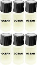 Car Air Freshener Refill Liquid Set of 6 x 10 ML - Smart Car Air Freshener Refill - Car Fragrance Refill - Car Diffuser Refill (Ocean)
