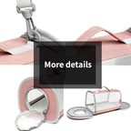Guinea Pig Carrier Travel Small Animal Bag Lizard Bird Rabbit Cage Squirrel Breathable Bag Portable Hamster Pet Hangbag (Small, Pink)