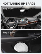 Proadsy 2026 Upgrade Front Windshield Sun Shade Foldable Sunshade Protector Custom Fit 2014-2019 Highlander LE XLE SE Limited Hybrid SUV Accessories