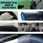 RJDJ Plastic Restorer for Cars, Trim & Exterior – Plastic Revitalizing Coating Agent, Restores Faded Plastic, UV Protection, Car Shine Refurbishing Solution (30ml-1pcs)