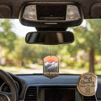 Outdoor Adventure Car Air Freshener 3 Pack Scented With Premium Oils By Fresh Fresheners (Rocky Mountain National Park)