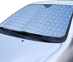 Dashboard Sun Guard - Uv Protection Car Cover | Front Window Heat Shield, Sun Uv Blocker Cover for Front Window, Uv Protection Automotive Interior Accessories for Vehicles R vs Sedans Trucks
