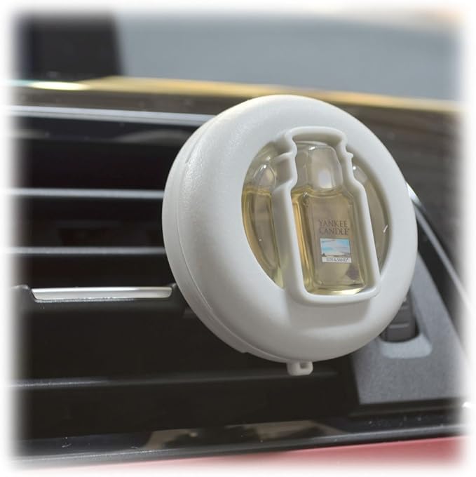 Yankee Candle Car Freshener Smart-Scent Vent Clips, Coconut Beach, 4 Packs