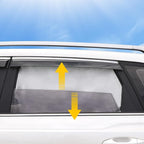 Car Window Shades for Side Window (2 Pack) - Car Window Shade for Baby - 31.5 * 20 in - with 10 M40 Magnets - Block Heats and UV Rays