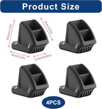 4PCS Air Freshener Adapter Designed for Tesla, Car Air Vent Clip, No Adhesive Needed, Tesla Accessories (Designed for 2025-2026 Tesla New Model Y Juniper Launch Series & 2024-2025 Tesla Model 3)