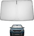 Proadsy Windshield Sun Shade for Kia Carnival 2022-2025 2026 4-Layer Foldable Front Sunshade Protector Sun Visor Blocks UV Rays Keep Car Cooler Accessories