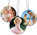 Custom Air fresheners with Picture,Personalized Air Freshener for Car,Cute Hanging Car Air Fresheners for Women,Double-sided Photo Printing Hanging Car Scents 30 scents available
