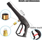 Pressure Washer Spray Gun - for Ryobi Pressure Washer Gun M22-14MM and M22-15MM Hose Connectors - with 1 Tips Holder and 5 Spray Nozzle Tips