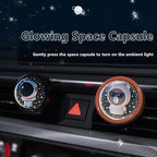 DAYUJIAN Cartoon Car Air Fresheners Astronaut Automotive Air Outlet Cute Car Diffuser Creative Glowable Car Perfume Decoration Aromatherapy Ornament Car Vent Accessories