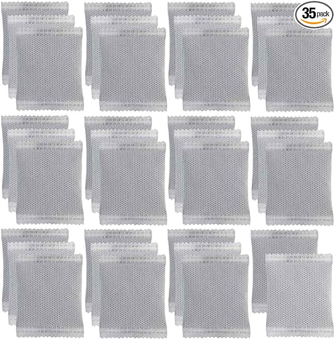 35Pack Natural Activated Charcoal Odor Absorber Air Purifying Bag for Home or Shoe Odor Eliminator; Car Air Freshener;Drawer Deodorizers; 7g/Pack Natural Air Freshener for Home,Car,Closet,Pets