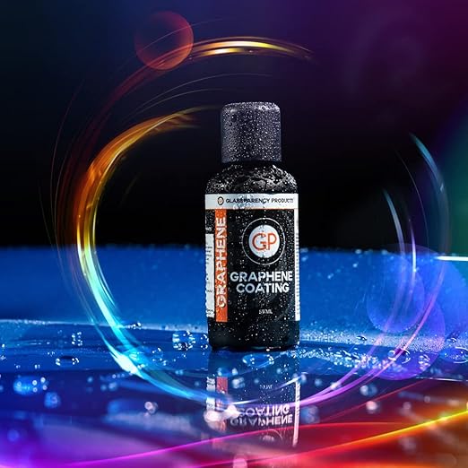 GlassParency Graphene Ceramic Coating Kit | Ultra-hydrophobic Graphene Coating, Boost Spray Sealant, Microfiber Applicator Pad, Edgeless Microfiber Towels