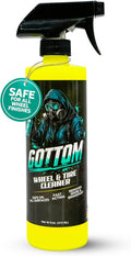 Gottom Wheel & Tire Cleaner - 16 oz – Professional Concentrated Rim & Tire Spray, Fast Acting Brake Dust Remover, Safe for All Surfaces, Brake Dust Cleaner, Grime Remover
