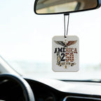 4 Pcs 250th Anniversary Air freshener Set, Independence Day Patriotic Car Accessories, July 4th Air Freshener Hanging Rearview Mirror Pendant for Car Air Freshener 2x3 In
