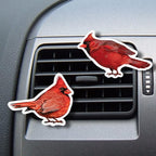 WIRESTER Set of 2 Fresh Scented Car Air Freshener Vent Clip, Decorative Accessories, Interior Decoration for Cars (Cat, Dog, Frog, Cow, Owl, Turtle, Sunflower, Baseball)