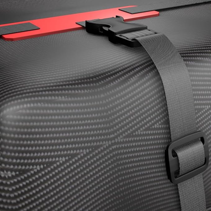 THUNDERBAY Car Roof Bag, Rooftop top Cargo Carrier Bag 20 Cubic feet Waterproof for All Cars with/Without Rack, Includes Storage Bag, Anti-Slip Mat, 6 Reinforced Straps, Luggage Lock