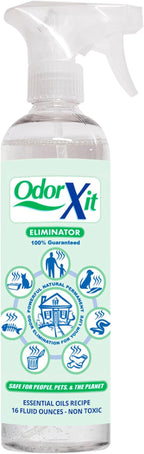 Pet Urine Odor Eliminator Spray, Ideal for Cat, Dog Poo and Urine Smell, Versatile & Natural Odor Neutralizer for Home and Outdoor Use, Ready to Use, 16oz