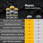 Ethos RESIST Graphene Spray Coating for Cars – Graphene Ceramic Coating Spray, Extreme Hydrophobic Protection, Gloss Enhancement, Water Spot Resistant Paint Sealant – 16oz