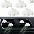 4 Pcs Cloud Air Vent Clips, Cute Cloud Car Air Fresheners Vents Clips Funny Automobile Diffuser Vent Clips Car Interior Decor Charm Cute Automobile Accessories Decoration for Women