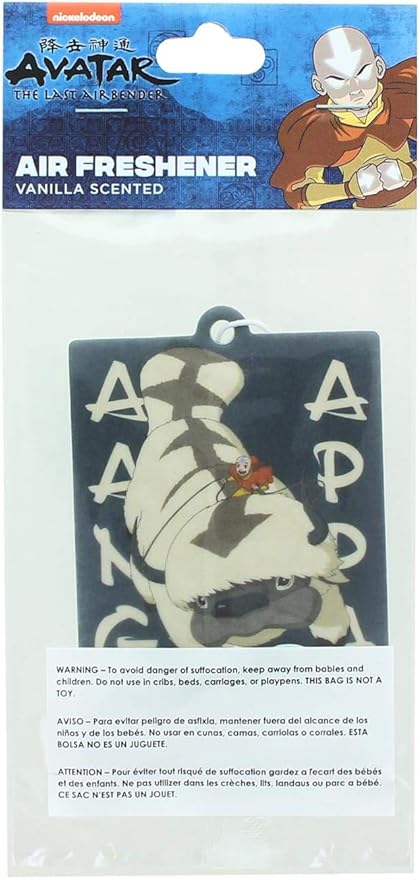 Avatar The Last Airbender Aang and Appa Air Freshener | Vanilla Scent