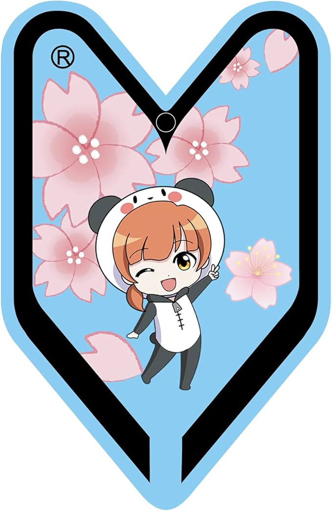 Tree Frog Young Leaf Sakura cherry blossom scent 8-Pack, Japan Asuna Haiku, Car Hanging Air Freshener Treefrog