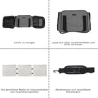 BAGLHER Expandable Cat Carrier with Travel Litter Box, Pet Travel 5 Sides Open Doors 3 Sides, Leak-Proof and Collapsible, for Car, Airplane Trip, Grey