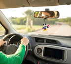 Cute Mouse Car Air Freshener, Icy Fresh Scent, White