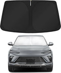 KUST Windshield Sun Shade for Buick Envista 2024-2025 2026 Custom Fit Sunshade Foldable Sun Protectors Interior Accessories Blocks UV Rays