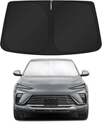 KUST Windshield Sun Shade for Buick Envista 2024-2025 2026 Custom Fit Sunshade Foldable Sun Protectors Interior Accessories Blocks UV Rays