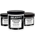 Real Milk Paint, Sealer for Concrete, Granite, Counter Tops, Marble, Slate, Soapstone, and Soapstone Sealer, 8 oz