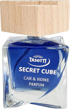 Tasotti Car Air Freshener, Luxury Perfume for Car and Home, Long-Lasting Air Freshener and Odor Eliminator, Secret Cube Collection (Tropical Fruit)