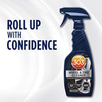303 Products Wheel and Tire Cleaner - Cleans Both Wheels and Tires Effectively - Tough on Brake Dust - Removes Tire Browning - Foaming Formula, 24 fl. oz.
