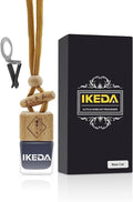 Ikeda Car Air Freshener: Hanging Car Smell Air Freshener | 10ml Hanging Car Perfume | Long Lasting Fragrance | Strong Scents Diffuser for Auto Home (New Car|Square)